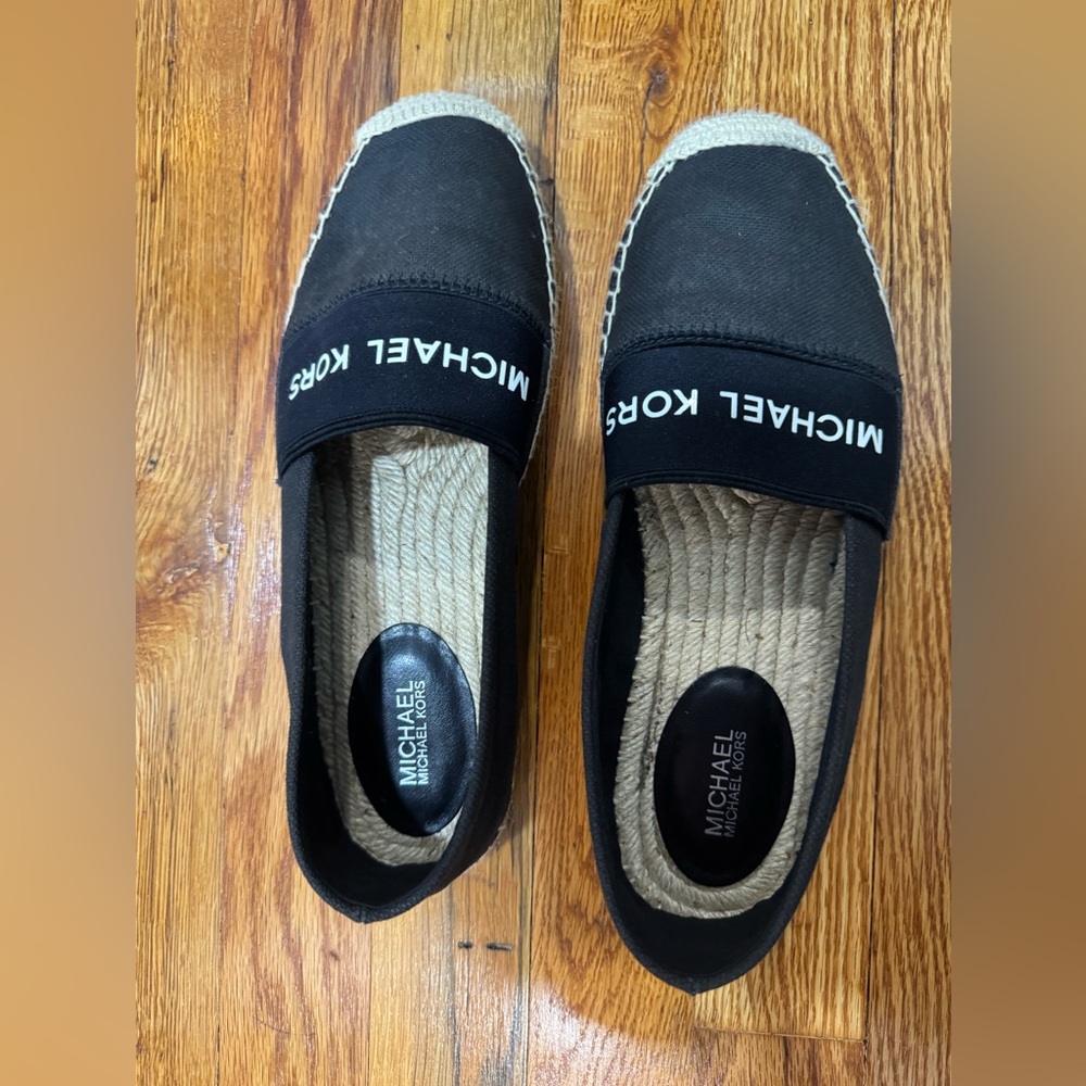 Michael Kors Black Espadrilles